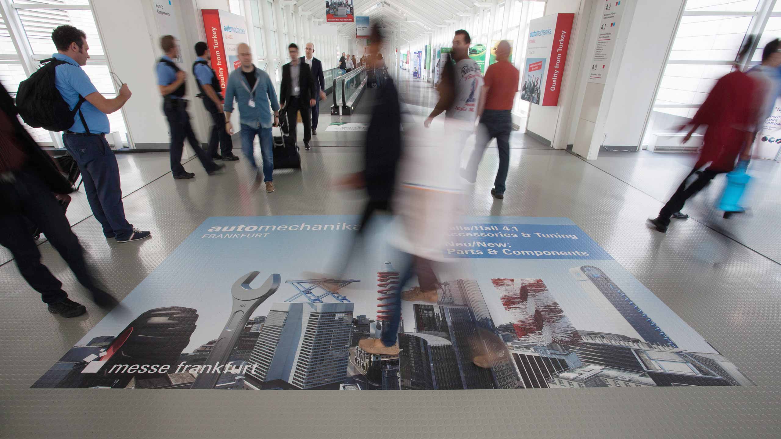 Floor stickers: Floor graphics
